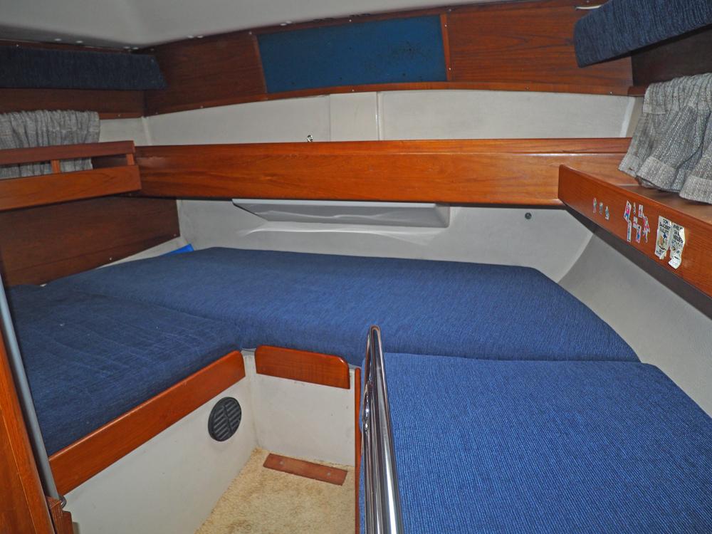 Achterkajuit, Accommodatie